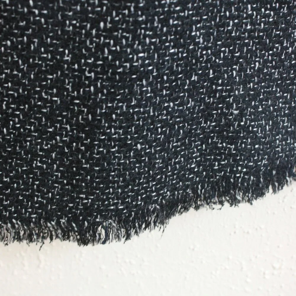 #394 Chico's Black Grey Speckled Dressy Skirt Size 2 (12) - Picture 10 of 10